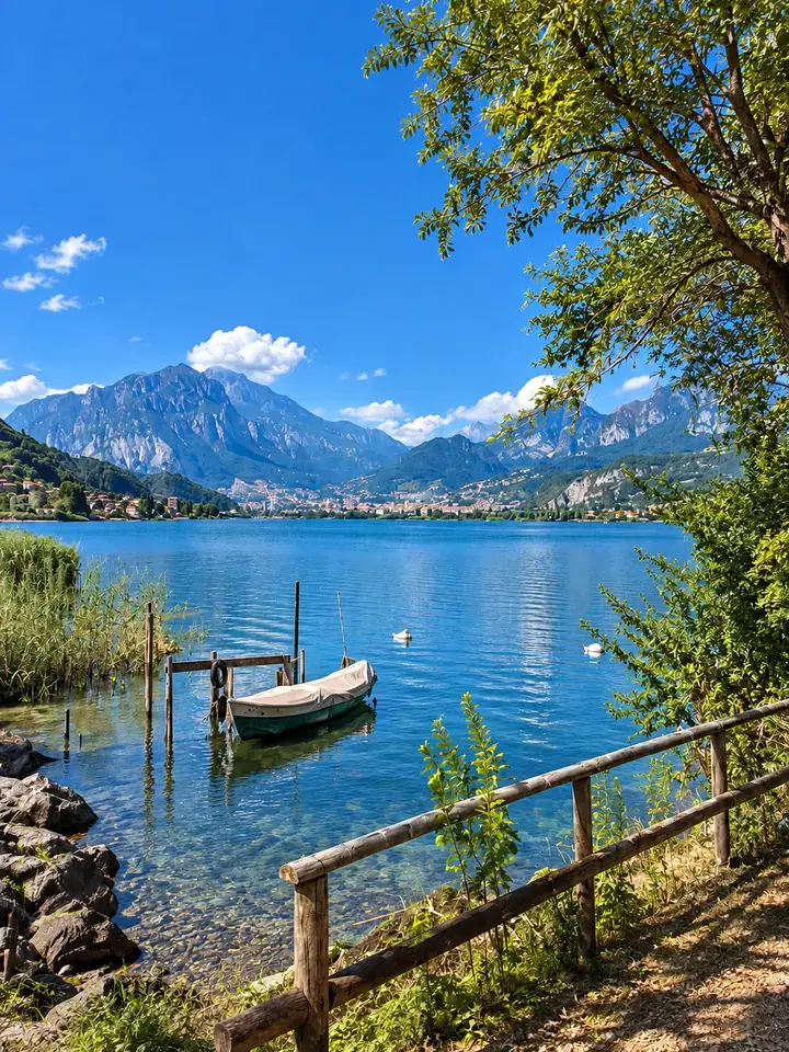 2-bed house 10 minutes from the lake