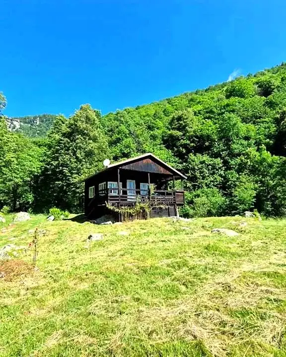 Move-in-ready alpine chalet at 1,000 m with private land