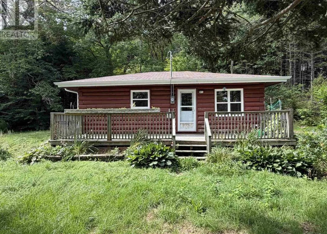 Renovated log cabin across the road from a lake