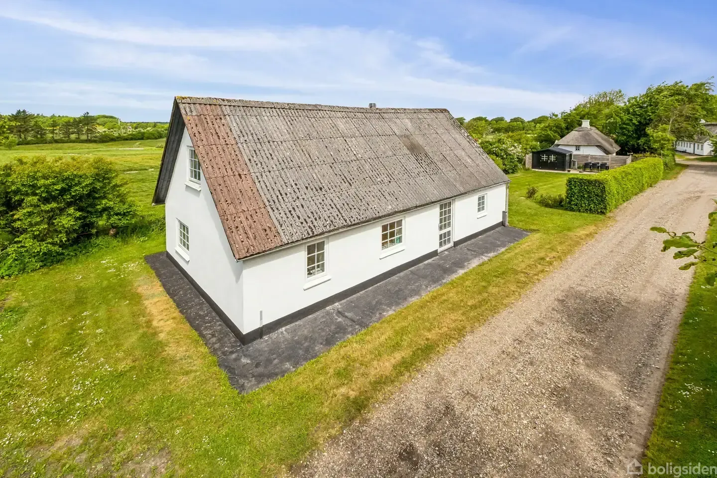 Renovated house near the Limfjord at Doverodde