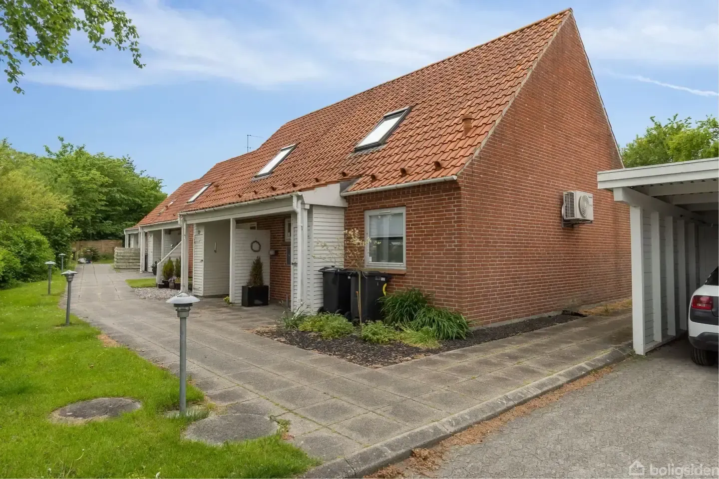 Townhouse with garden 15 minutes from Aalborg