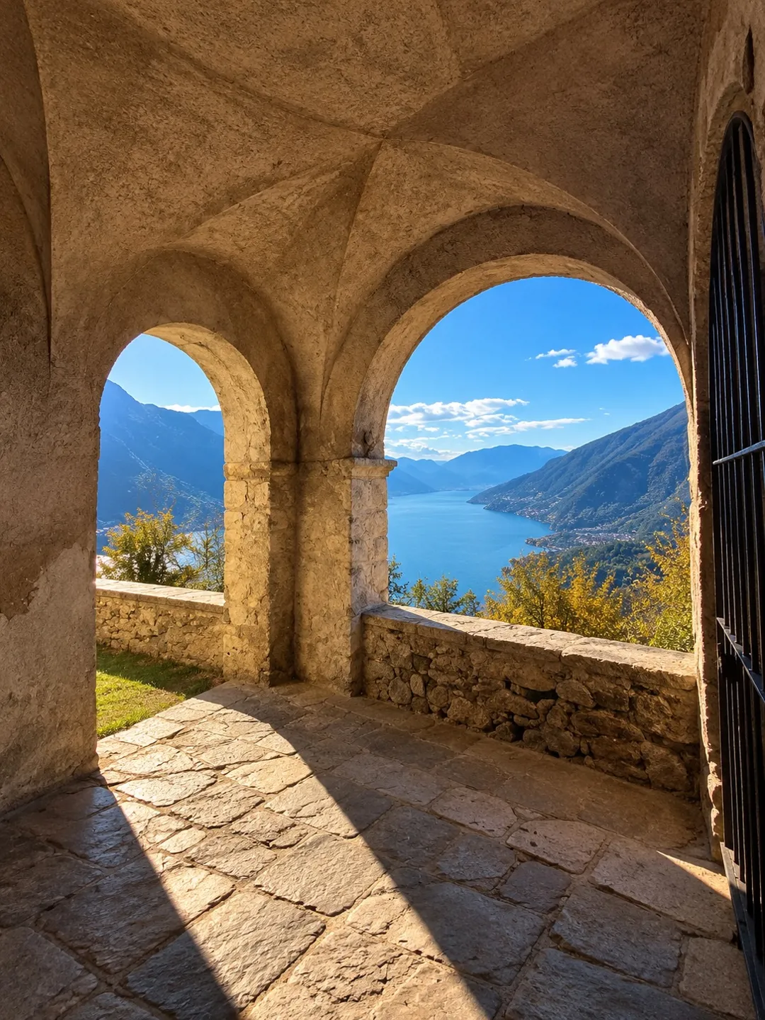 2-bedroom flat with a Lake Como view terrace