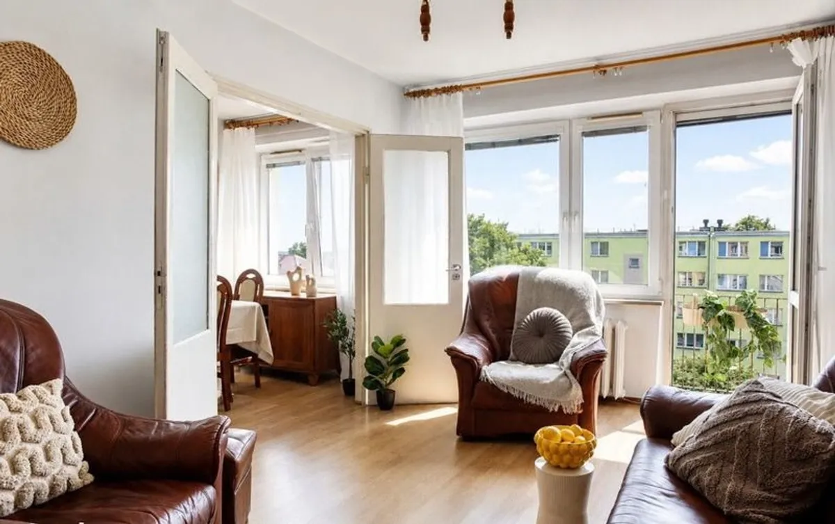 Sunny four-room flat in central Suwałki