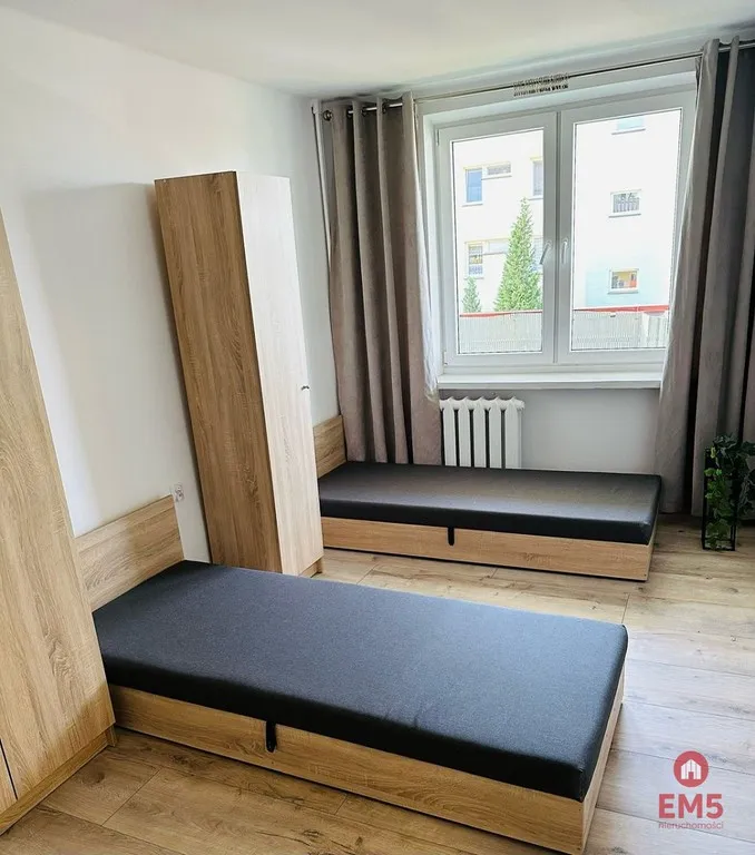 Renovated, furnished four-room flat with a balcony in Suwałki