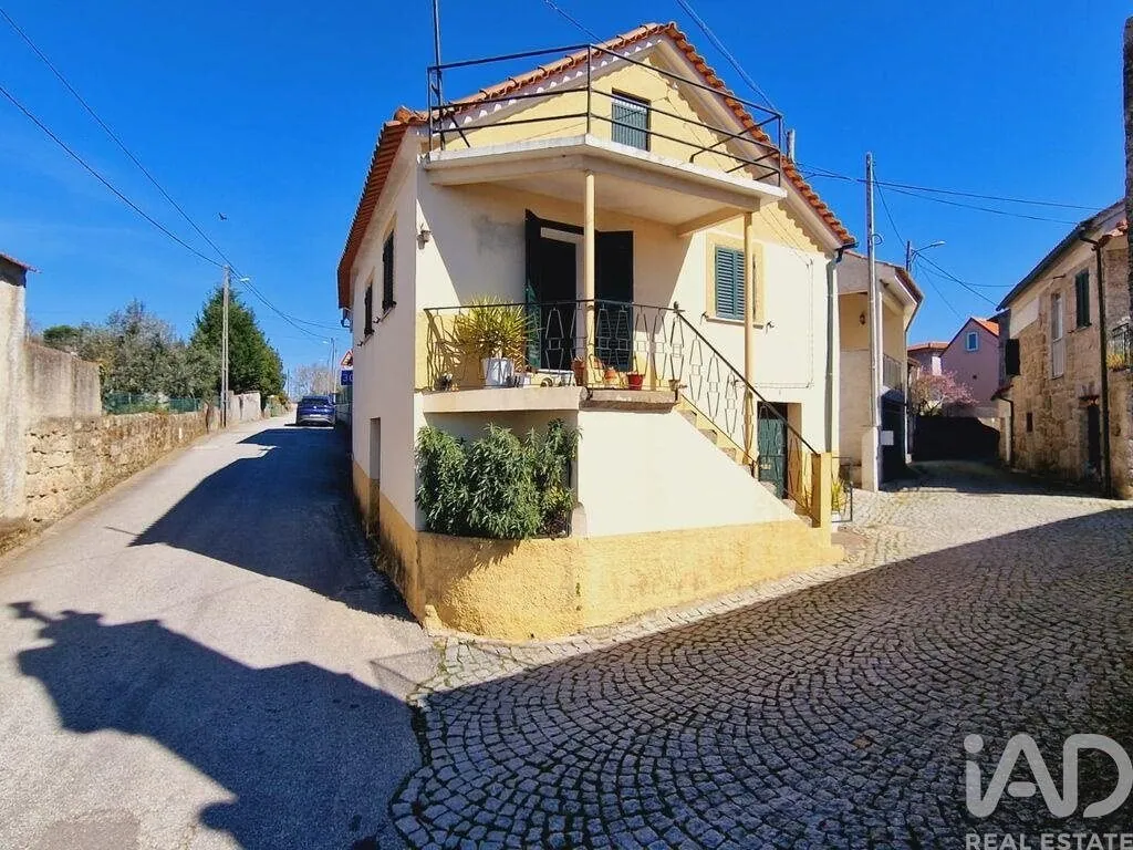 Two-bed village house with terrace in Portugal's Dão wine country