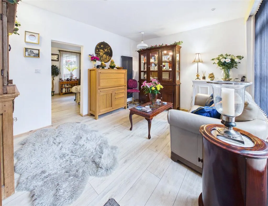Beautifully styled two-bed home with an open fireplace